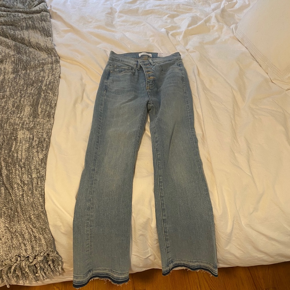 Cropped jeans